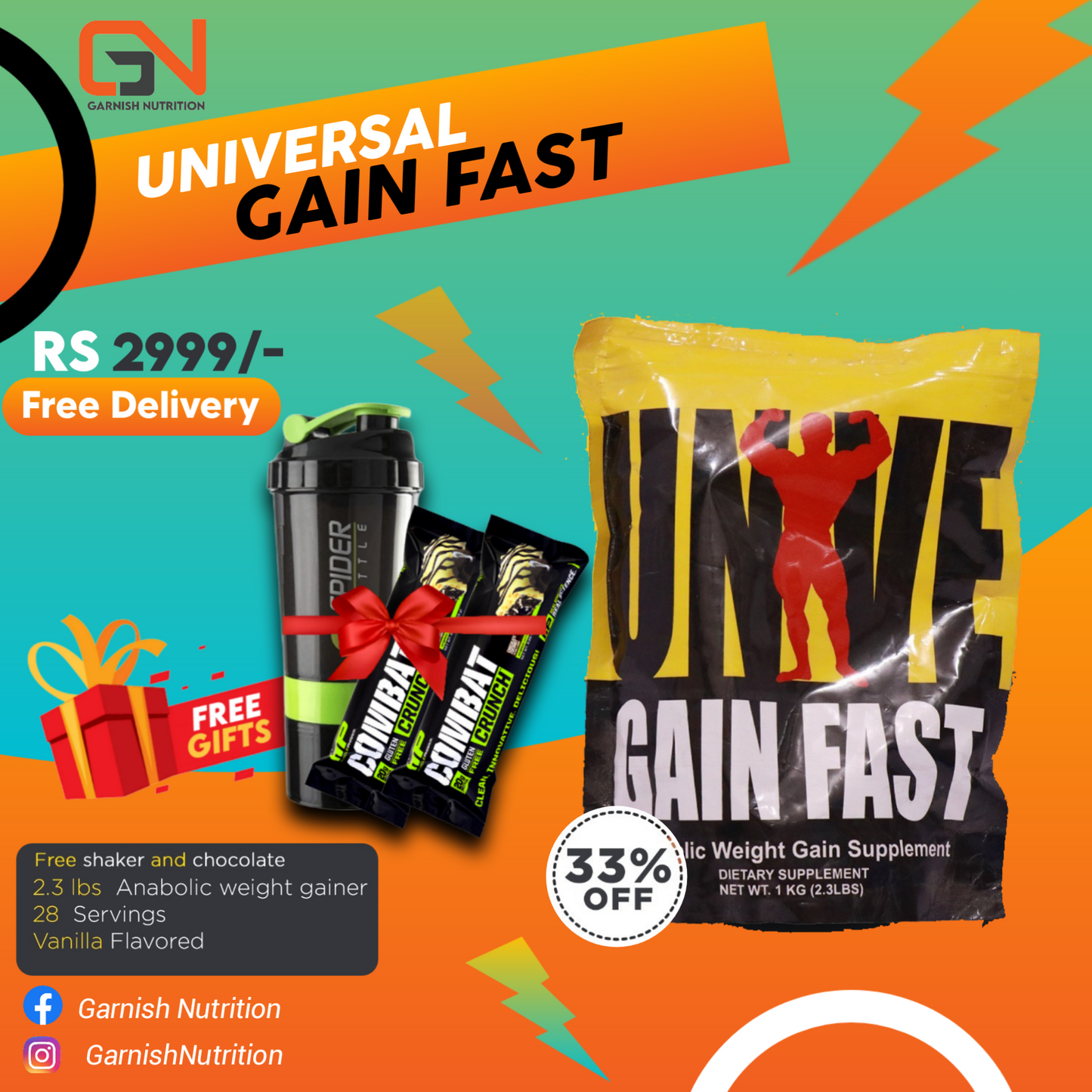 Universal Gain Fast