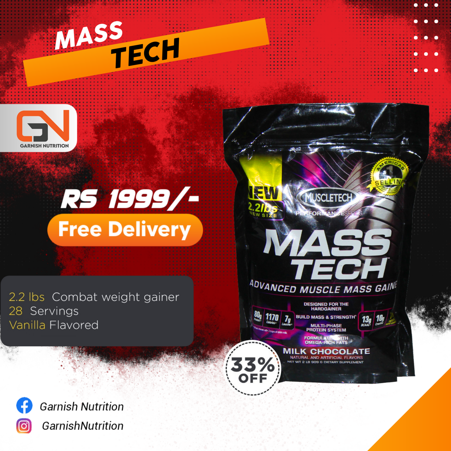 Mass Tech Gainer