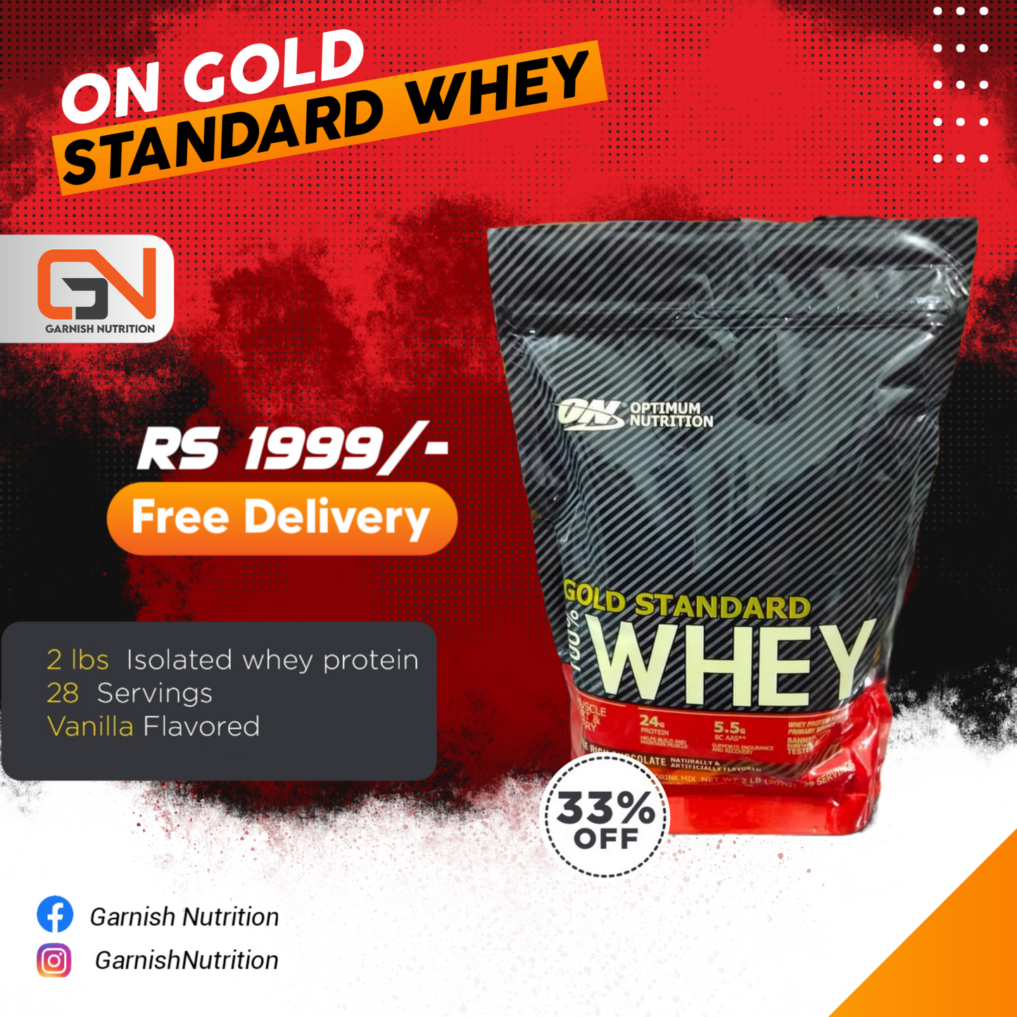 On Gold standard Whey