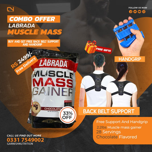 Combo Offer Labrada Muscle Mass Gainer