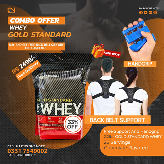 Combo Offer Whey Gold Standard