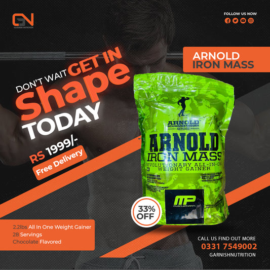 Arnold 2 lbs chocolate flavor 909 grams made in pakistan